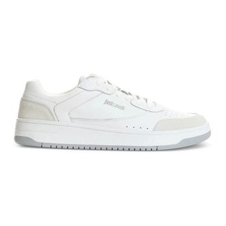 Just Cavalli Sneakers, male, White, Size: 11 US Perforated Sneakers