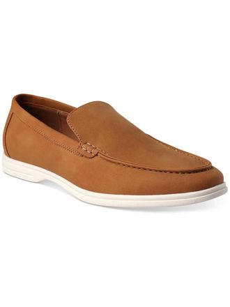 Alfani Porter 100147507 Loafer Mens Brown Faux Leather Memory Foam ZPO3775