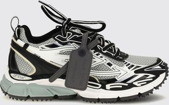 Off-white Sneakers low top Be Right Back in pelle e mesh con suola dentellata