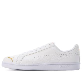 Puma Smash Cat Purf FS SL White Yellow 387796-04