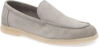 Bruno Magli Primo Leather Loafer in Grey Suede at Nordstrom Rack, Size 10.5