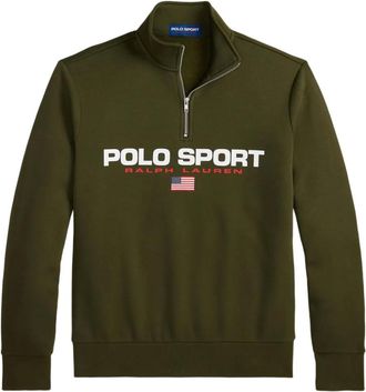 Polo Ralph Lauren Felpa con stampa - Verde