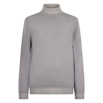 Malo Turtlenecks, male, Gray, 4XL, Turtleneck Jumper