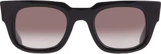 Ferragamo Ferragamo Grey Gradient Rectangular Mens Sunglasses SF2106S 001 49