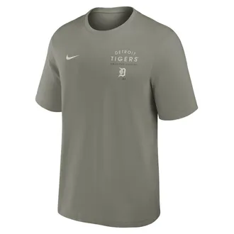 Nike Detroit Tigers Primary Nike Mens Dri-FIT MLB T-Shirt in Grey | 02OZN05KDG-H0Q