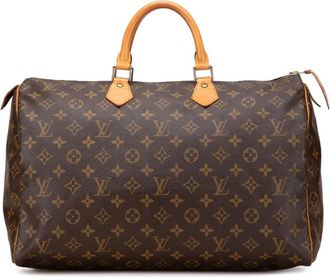 Louis Vuitton Pre-owned Handbags, female, Brown, Size: ONE SIZE Pre-owned Classic Top Handle Handbag