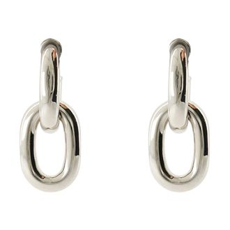 Paco Rabanne Link XL Earrings - female - Rabanne - Earrings - Gray - ONE SIZE - Accessories