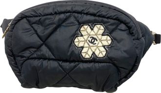 Chanel Black Nylon Fanny Pack (Pre-Owned)