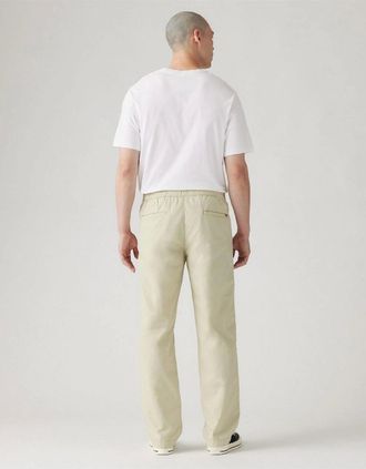 Levi's Mens Solid Patterned Relaxed Straight Chinos - Tan - Size: 31/30