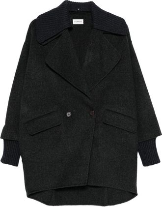 Parosh Coats Blacks And Greys