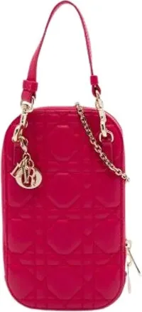 Dior Borsa Satchel Pre-owned - - Pre-owned - Donna - Rosso - ONE SIZE