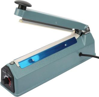 OEM Selladora T&eacute;rmica De Impulsos Met&aacute;licos - M&aacute;quina Manual Para Envasar Bolsas - 20 Cm