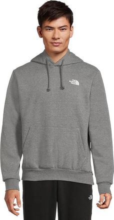 The North Face Evolution Box NSE Regular Hoodie Mens Sweatshirt TNF Mid Grey Heather : 2XL, Cotton/Polyester
