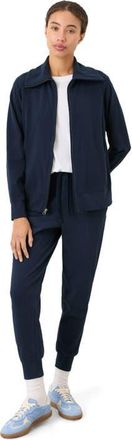 Pact CloudKnit Zip Jacket in Navy Blue at Nordstrom, Size Xx-Large