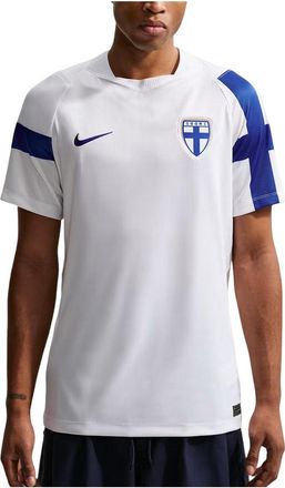 Nike Finland 2026 Stadium Home Dri-FIT Soccer Replica Jersey White Hyper Blue IO4561-100