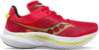 Saucony Womens Kinvara 14 Shoe In Red Rose