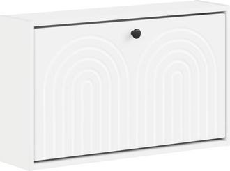 vidaXL Armario De Zapatos Montado En La Pared Alkmaar 71 X 17 X 43 Cm Vidaxl
