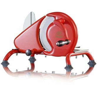 GRAEF H93 Affettatrice manuale universale, lama seghettata &Oslash;190 mm acciaio inox, taglio 0-15 mm, struttura in metallo, manovella, per pane - Made in