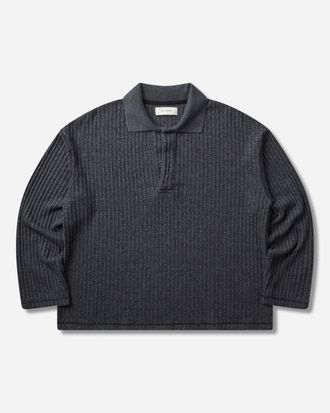 Mfpen Men s Rolodex Polo Grey Boucl&eacute; Rib