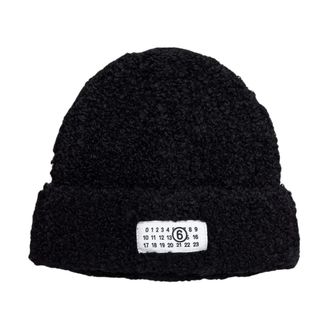 Maison Margiela Gorro de punto en mezcla de lana - Accessories - unisex - Negro - L