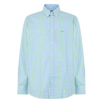 Paul & Shark Long sleeve checked shirt - male - Paul & Shark - Casual Shirts - Multicolor - 6XL - Shirts