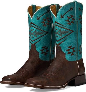 Roper Ruby Flex Cowboy Womens Boots Brown : 10 B - Medium, Leather