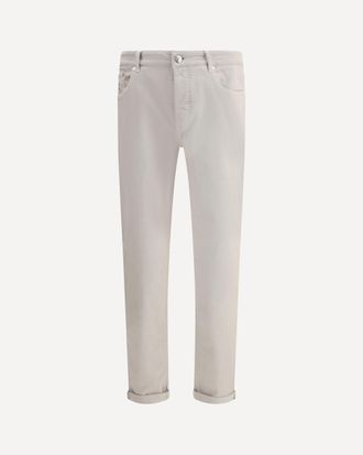 Brunello Cucinelli Jeans with turn-up hem Male 54