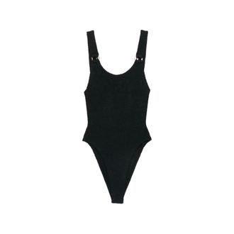 Hunza G One-piece, female, Black, Size: ONE SIZE Domino One-Piece