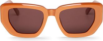 Mr.Boho Madalena BBI55-08 Womens Sunglasses Brown Size 50
