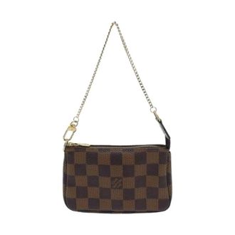Louis Vuitton Pre-owned Mini Bags, female, Brown, Size: ONE SIZE Pre-owned Mini Pochette Accessoires