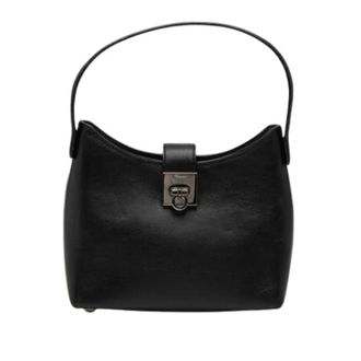Ferragamo Pre-owned Handbags, female, Black, Size: ONE SIZE Pre-owned Handbag