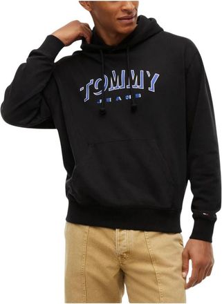 Tommy Hilfiger Graphic Logo Hoodie - Heren - Hoodies - Zwart - L - Hoodies & sweatvesten