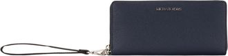 Michael Kors Jet Set Travel Continental Portemonnee - Dames - Clutches - Blauw - ONE Size - Leer - Tassen