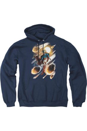 Gildan Justice League of America Supergirl 1 Adult Pull Over Hoodie / Hooded Sweatshirt