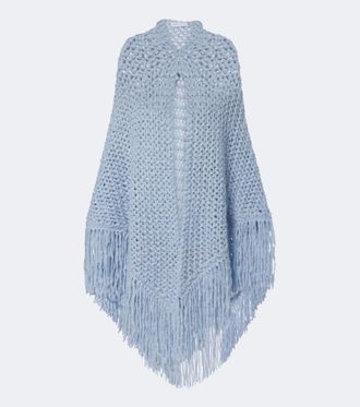 Gabriela Hearst Lauren fringed cashmere shawl