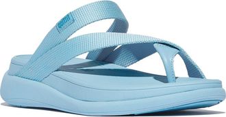 FitFlop Mode Go Webbed Flatform Sandal in Bondi Blue at Nordstrom Rack, Size 6.5