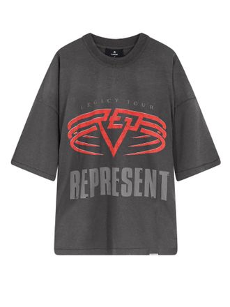 Represent Living Legacy Reversible Organic Cotton And Hemp T-Shirt-Uomo