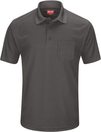 Red Kap Short Sleeve Performance Knit Pocket Polo