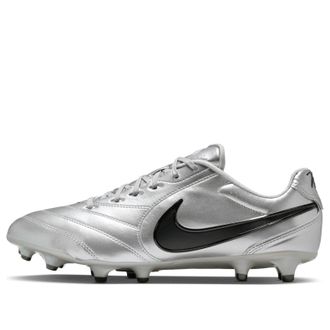 Nike Tiempo Ligera Pro FG Metallic Silver Black HQ3158-001
