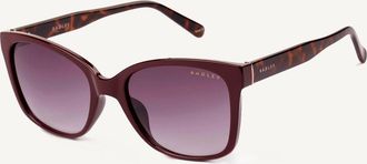 Radley London Burgundy Classic Square Sunglasses Carlton Close SS26 Radley London