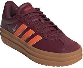 adidas VL Court Bold Sneaker in Maroon/Orange/Ruby at Nordstrom Rack, Size 6.5