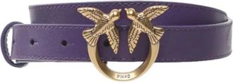 Pinko Stijlvolle Riem - Dames - Riemen - Paars - S - Accessoires