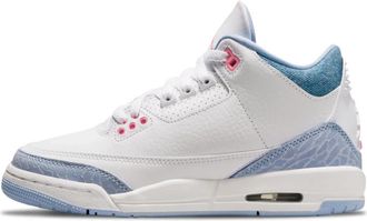 Nike Jordan 3 Retro GS - Heren - Fitnessschoenen - Wit - 37 1/2 EU - Leer - Fitness