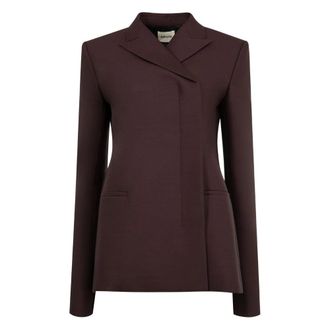 Khaite Giacche Marrone-Donna