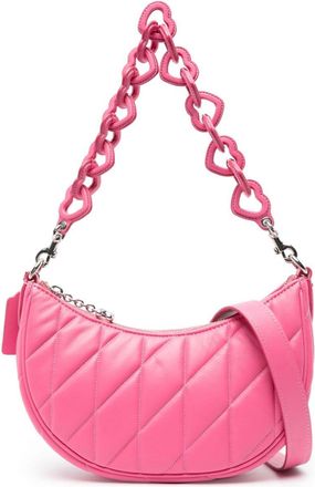 Coach Mira quilted-leather shoulder bag - women - Calf Leather - One Size - Pink