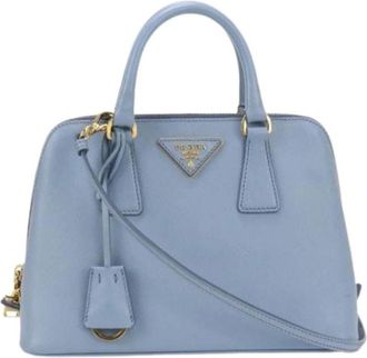 Prada Pre-owned Handbags, female, Blue, Size: ONE SIZE Pre-owned Handbag