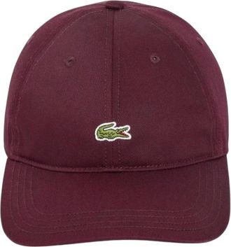 Lacoste Uomo, Accessori, Rosso, Taglia unica, new