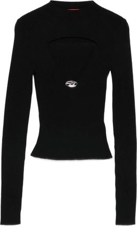 Diesel Dames, Truien, Zwart, Maat: S Wol