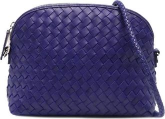 Dragon Diffusion Gevlochten Dames Clutch Tas in Paars - Dames - Schoudertassen - Paars - ONE Size - Katoen - Tassen