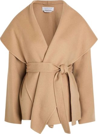 Gabriela Hearst Harris belted cashmere jacket - women - Cashmere - 44 - Brown